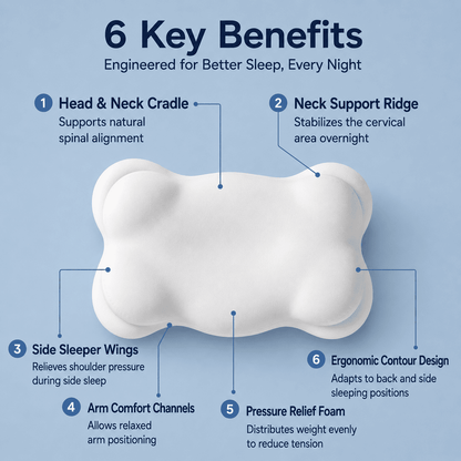The ArcaAlign™ Cloud Pillow