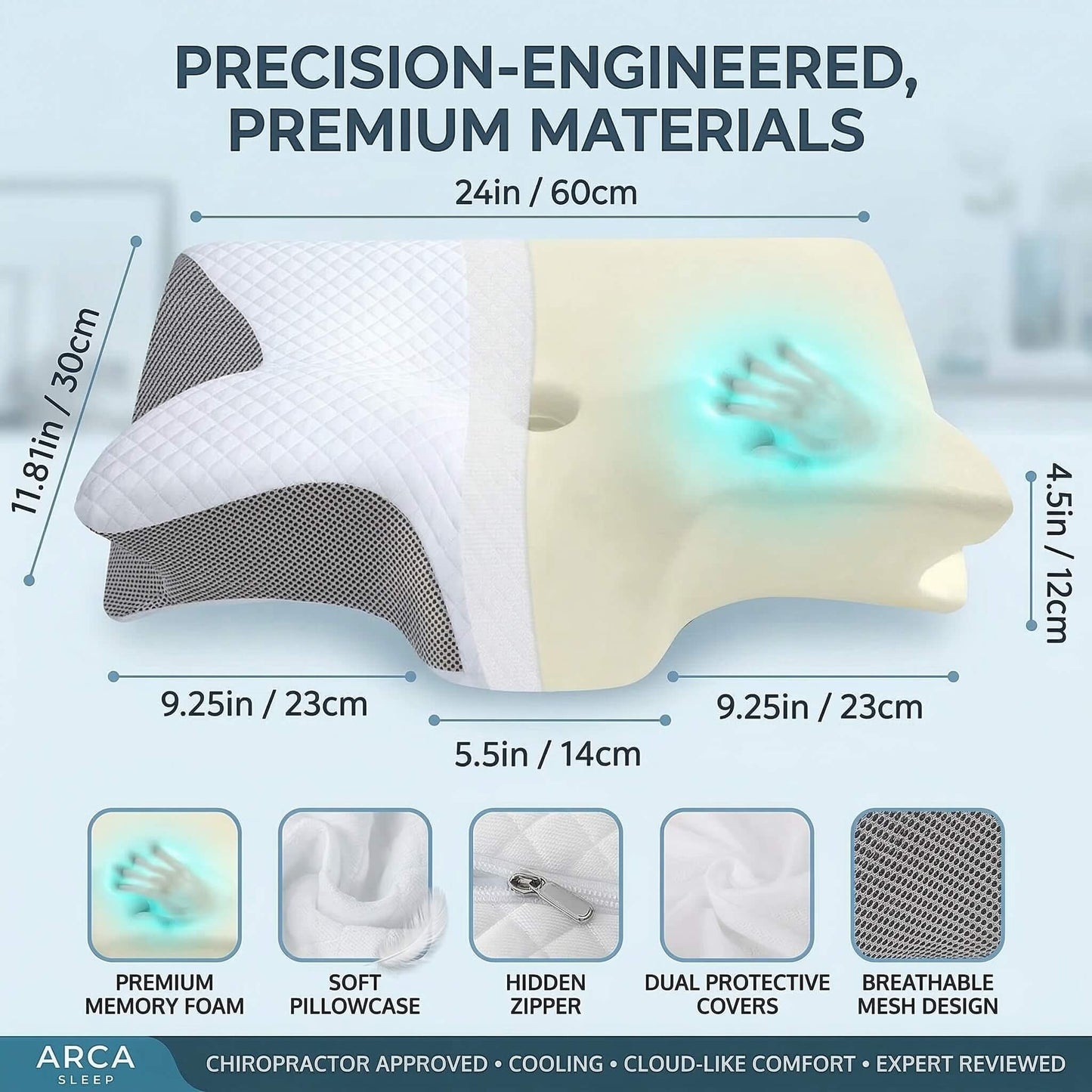 The ArcaAlign™ Pillow